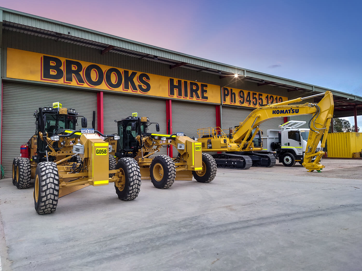 Another New Machine For Brooks Brooks Hire